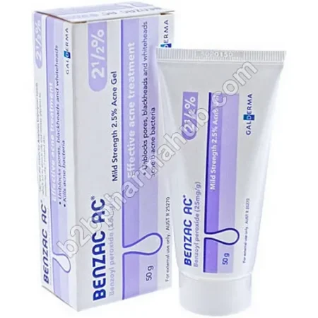 Benzac AC 2.5% Gel | Drug Companies
