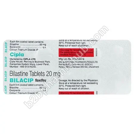 Bilacip 20mg | Medicine Company in USA