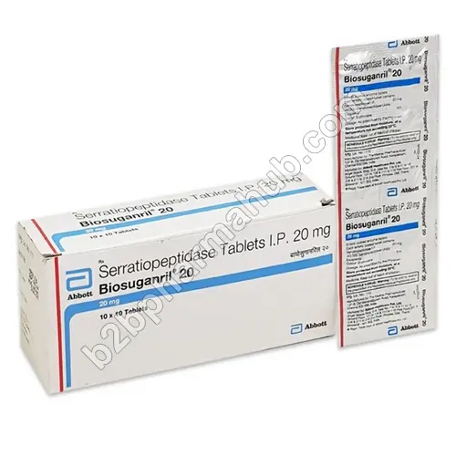 Biosuganril 20mg | Pharmaceutical Packaging