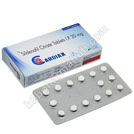 Cardiax 20mg | Pharmaceutical Sales