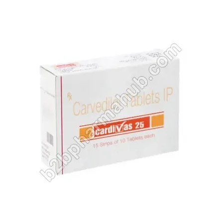 Cardivas 25mg | B2Bpharmahub