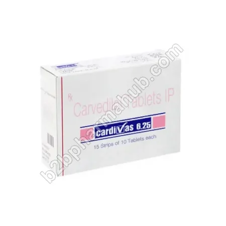 Cardivas 6.25mg | Pharma Manufacturing