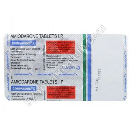 Cordarone X 200mg | Pharma Manufacturing