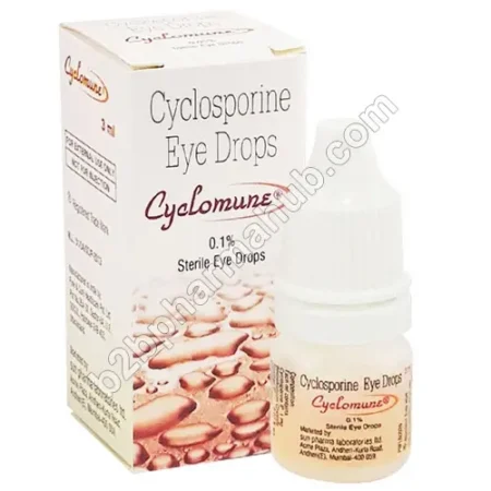 Cyclomune 0.1% Eye Drop | Pharmaceutical Packaging