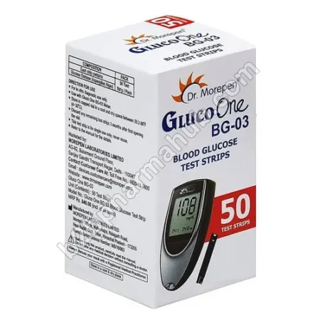 Dr. Morepen GlucoOne BG 03 Test Strips | Top pharma Companies