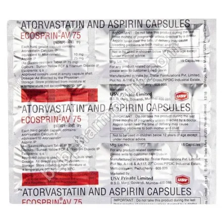 Ecosprin-AV 75mg | Top pharma Companies