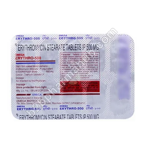 Erythro 500mg | Pharma Companies in USA