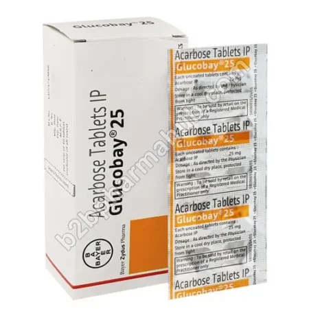 Glucobay 25mg | Medicine Manufacturing