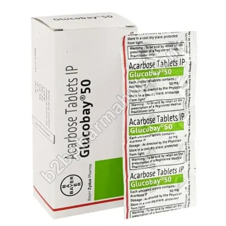 Glucobay 50mg | Global Pharma