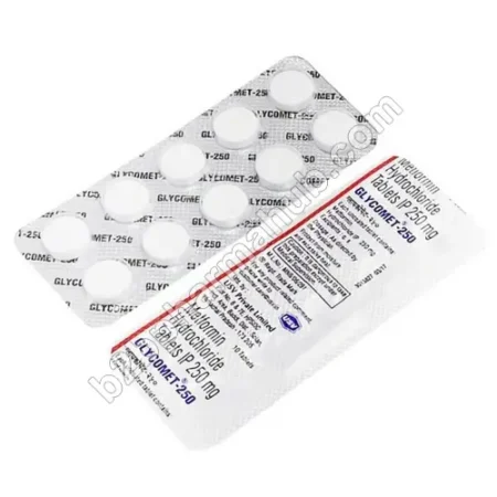 Glycomet 250Mg Strip Glycomet 250mg | Pharmaceutical Sales