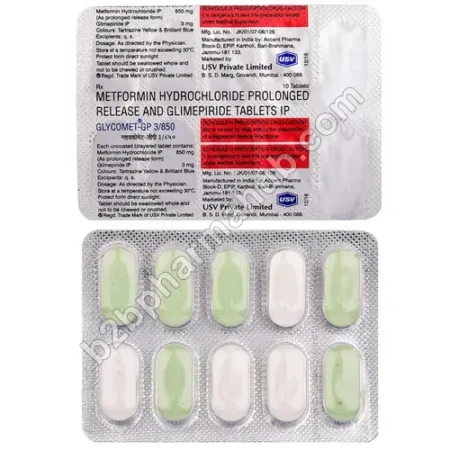 Glycomet-GP 3mg | Pharma Companies in USA