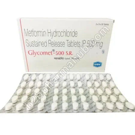Glycomet SR 500Mg Glycomet 500mg SR | Top pharma Companies