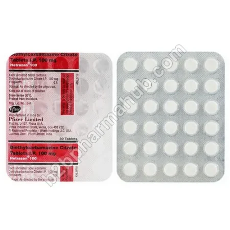 Hetrazan 100mg | Pharmaceutical Companies