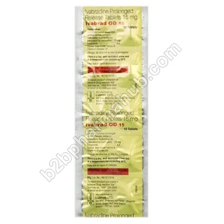 Ivabrad OD 15mg | Drug Companies