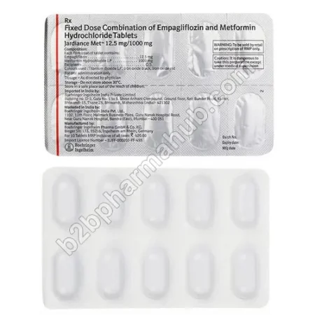 Jardiance Met 12.5mg/1000mg | Global Pharmaceuticals