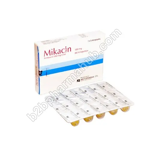 Mikacin 500mg Injection | Pharma Manufacturing