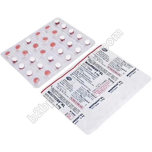 Minipress XL 5mg | Medicine Manufacturing