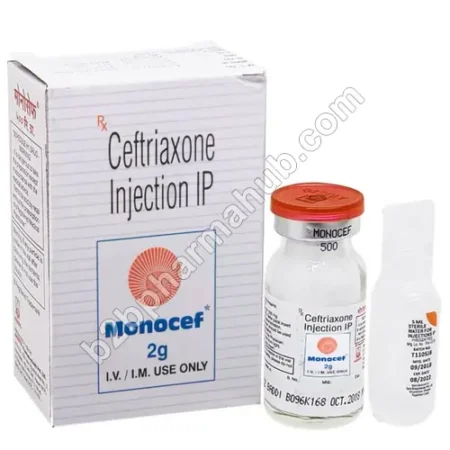 Monocef 2gm Injection | Global Pharma