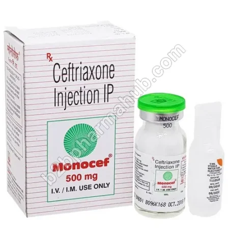 Monocef 500mg Injection | B2B pharma hub