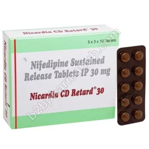 Nicardia CD Retard 30mg | Global Pharmaceuticals