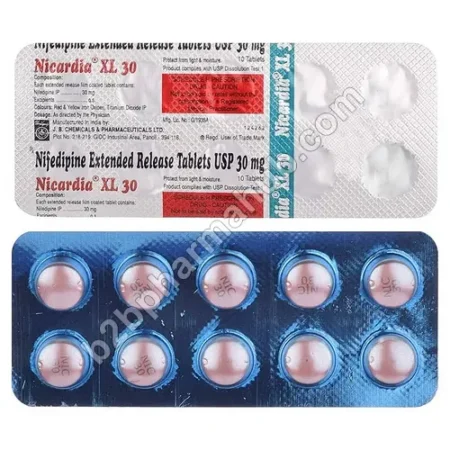 Nicardia XL 30mg | Top pharma Companies
