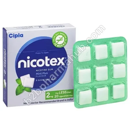 Nicotex 2mg Gum | Pharmaceutical Companies in USA