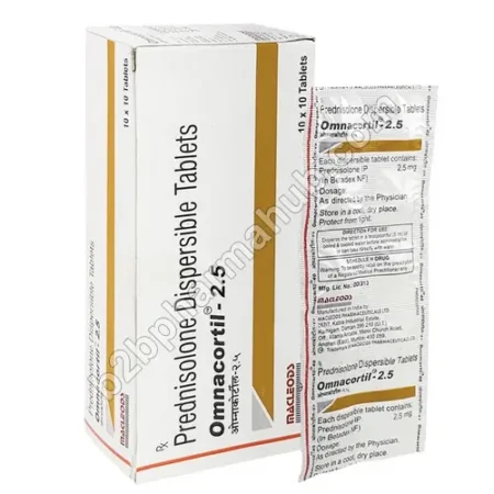 Omnacortil 2.5mg | Pharma Services