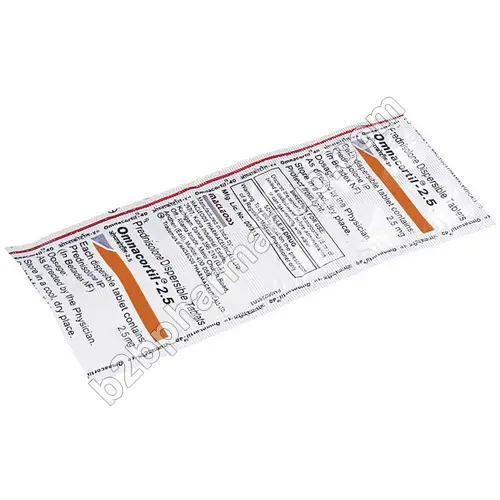 Omnacortil 2.5mg | Pharma Services