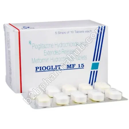 Pioglit MF 15mg | B2Bpharmahub