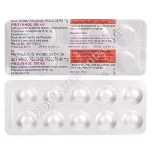 Provanol SR 80mg | Pharmaceutical Sales