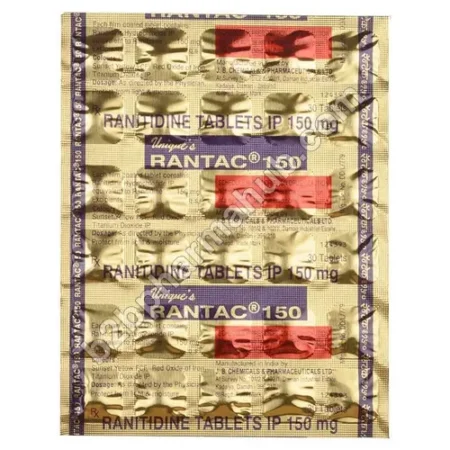 Rantac 150Mg Strip Rantac 150mg | Global Pharma