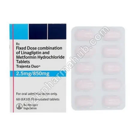 Trajenta Duo 2.5Mg 850Mg Trajenta Duo 2.5mg/850mg | Pharmaceutical Companies in USA