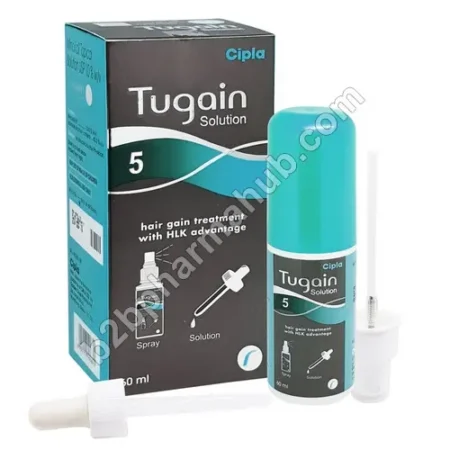 Tugain 5 Solution 60Ml Tugain 5% Solution | Pharma Drug Company