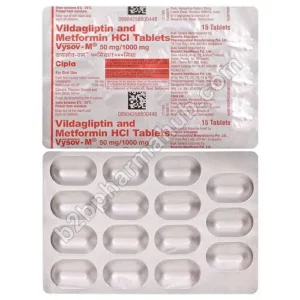Vysov-M 50mg/1000mg | Pharma Companies