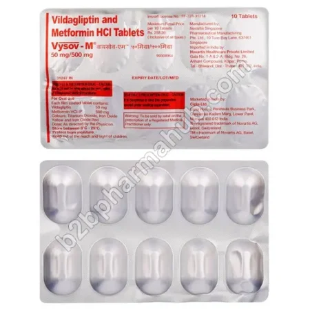 Vysov-M 50mg/500mg | Pharmaceutical Companies