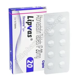 Lipvas 20mg | Drug Companies
