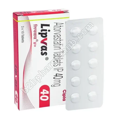 Lipvas 40mg | Pharma Manufacturing