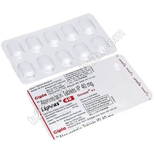Lipvas 40mg | Pharma Manufacturing