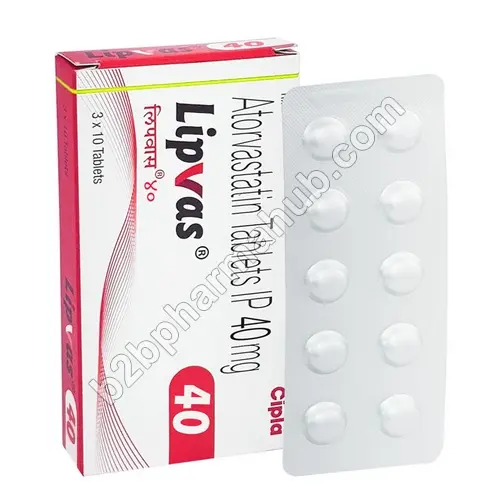 Lipvas 40mg | Pharma Manufacturing