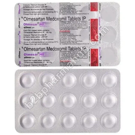 Olmesar 40mg | Medicine Manufacturing