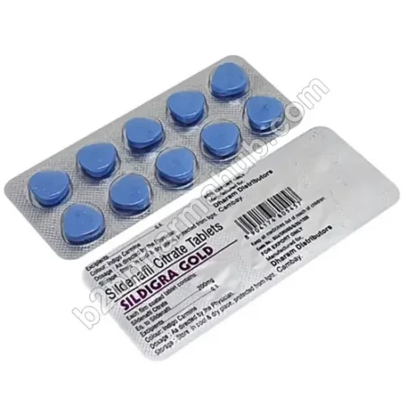 Sildigra Gold 200Mg Strip Sildigra Gold 200mg | B2Bpharmahub