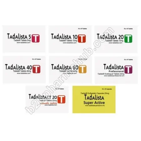 Tadalista Tablets (Tadalafil)