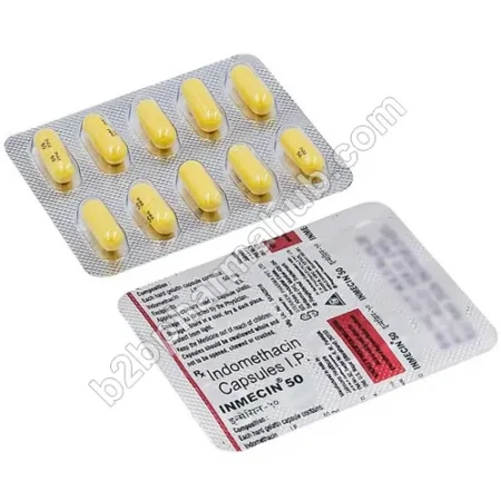 Inmecin 50Mg Strip Inmesin 50mg | Pharma Services