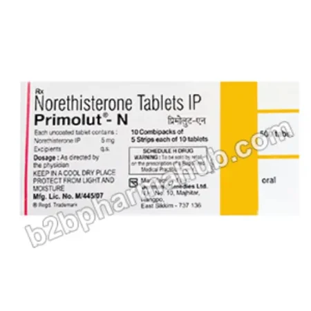 Primolut-N 5mg | Generic Medicine