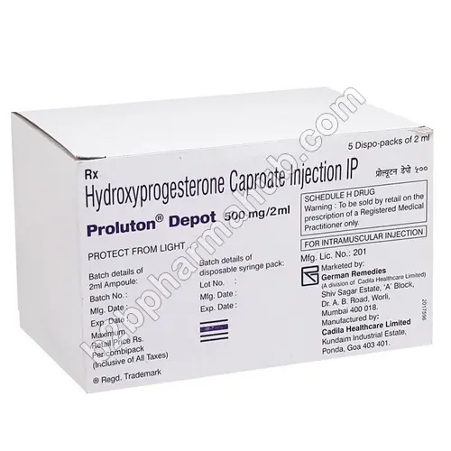 Proluton Depot 500mg | Pharma Drug Company