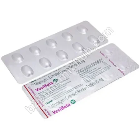 VesiBeta 25mg | Pharmaceutical Manufacturing