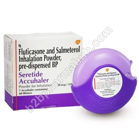 Seretide Accuhaler 250mcg | Pharmaceutical Manufacturing